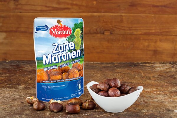 Gekochte Maronen - Edelkastanien - 5er Pack – Bild 2